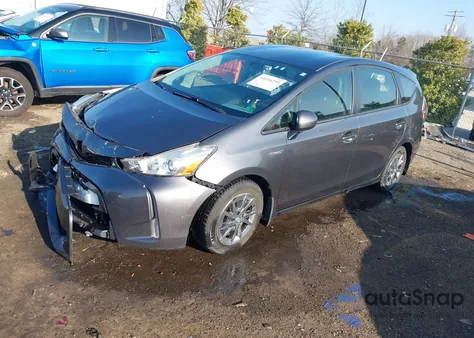 2015 Toyota Prius V Four из США, поврежденный, VIN JTDZN3EU6FJ032573